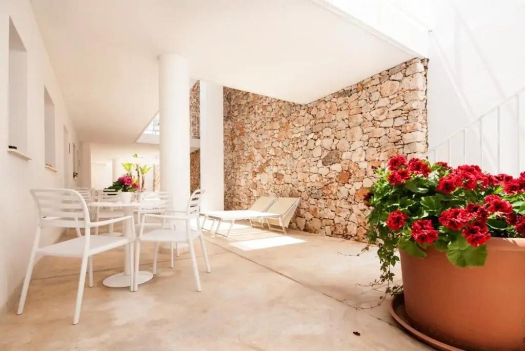 Hotel Beach Salento Marina Di Pescoluse Bagian luar foto