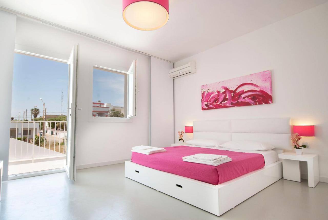 Hotel Beach Salento Marina Di Pescoluse Bagian luar foto